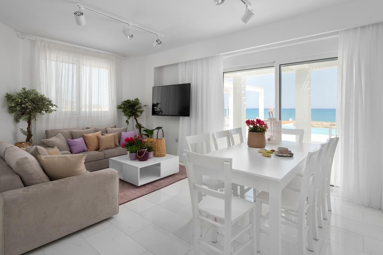 Maria & Nada Beachfront Villas Kolymbia Exteriér fotografie