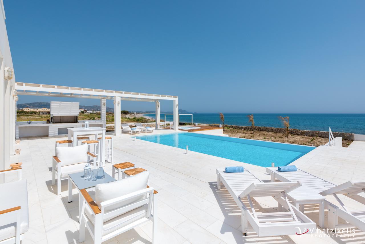 Maria & Nada Beachfront Villas Kolymbia Exteriér fotografie