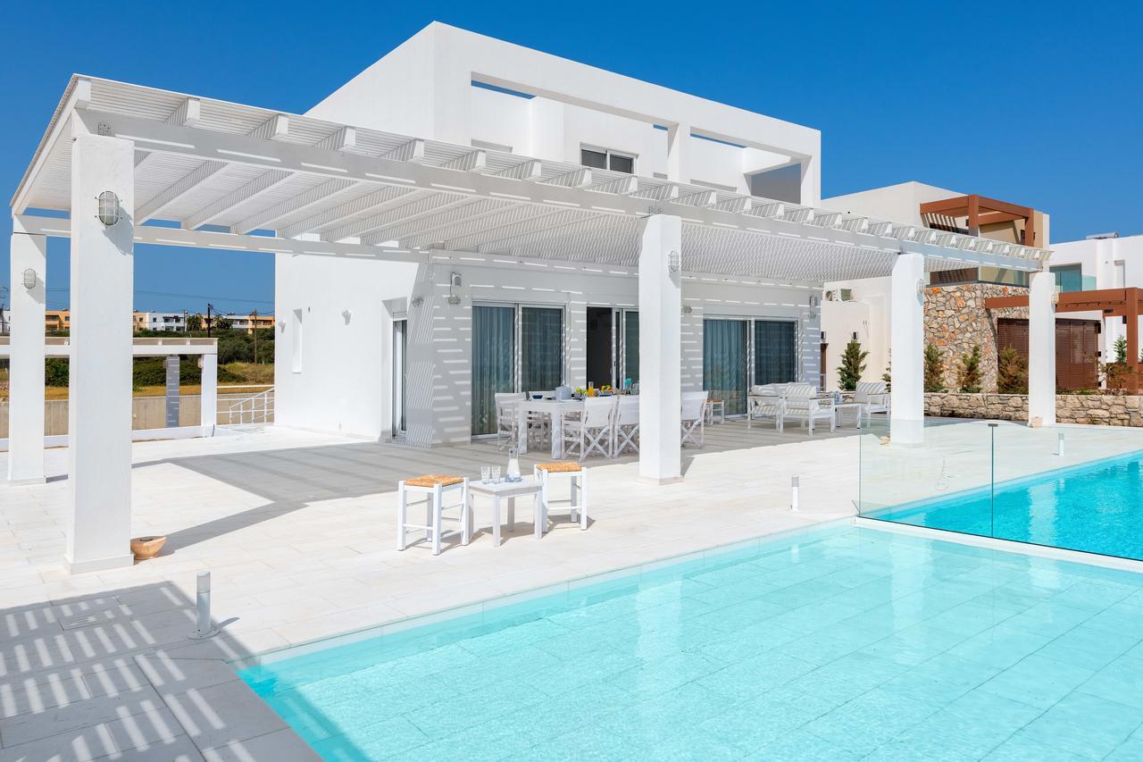Maria & Nada Beachfront Villas Kolymbia Exteriér fotografie