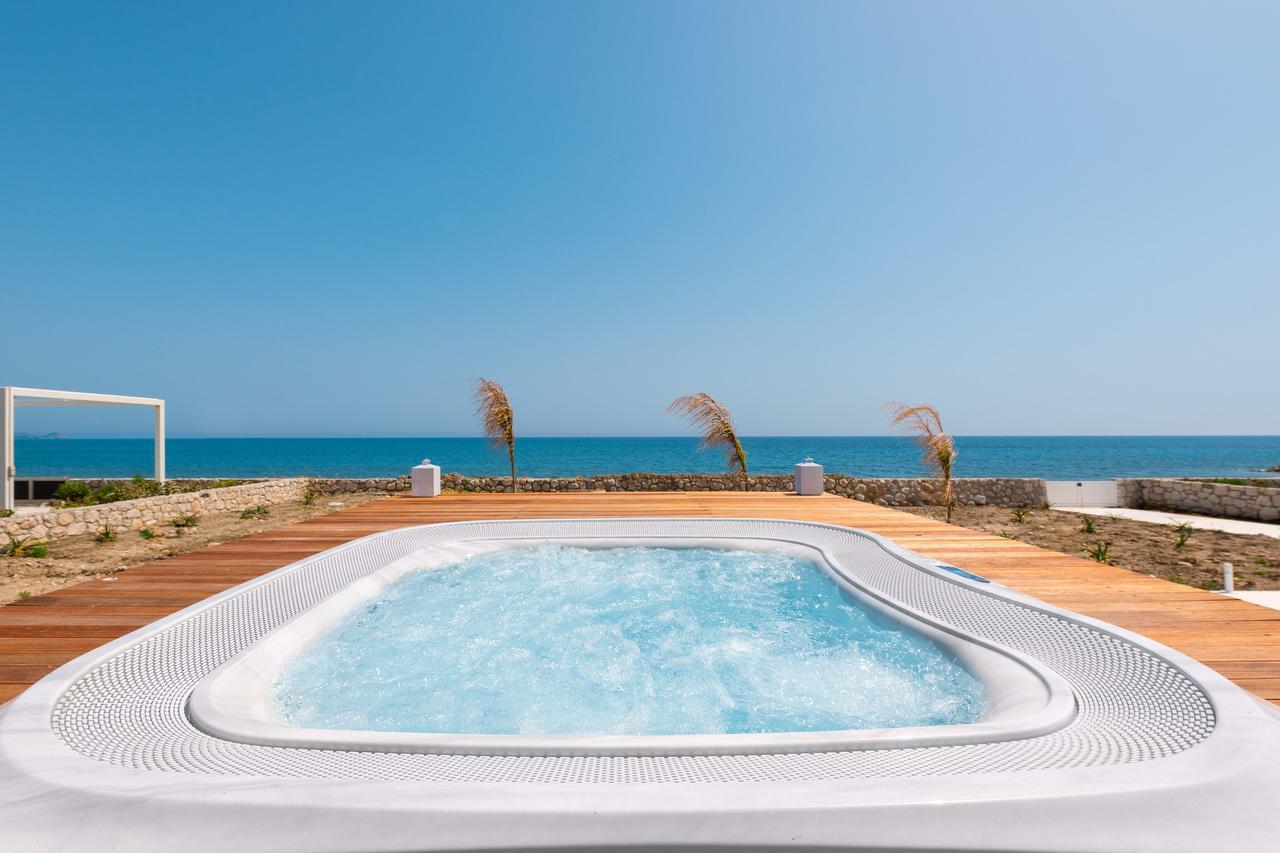 Maria & Nada Beachfront Villas Kolymbia Exteriér fotografie