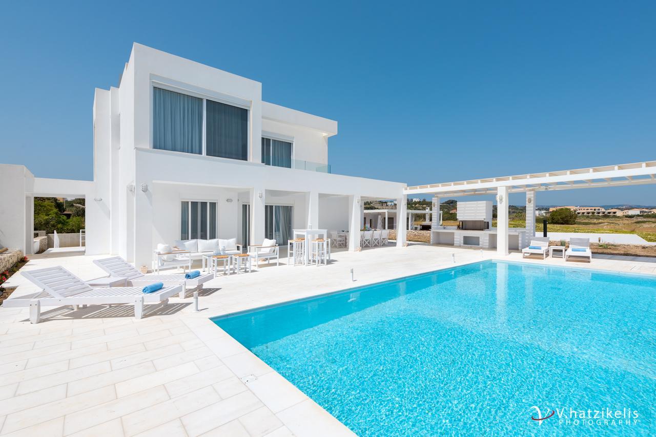 Maria & Nada Beachfront Villas Kolymbia Exteriér fotografie