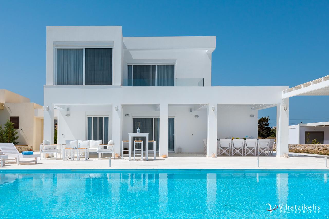 Maria & Nada Beachfront Villas Kolymbia Exteriér fotografie